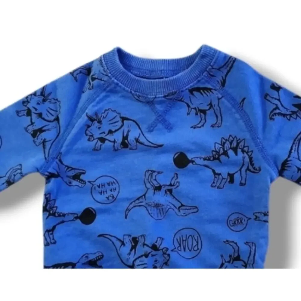 Carter's Bubblegum Dinosaurs Crewneck Sweatshirt